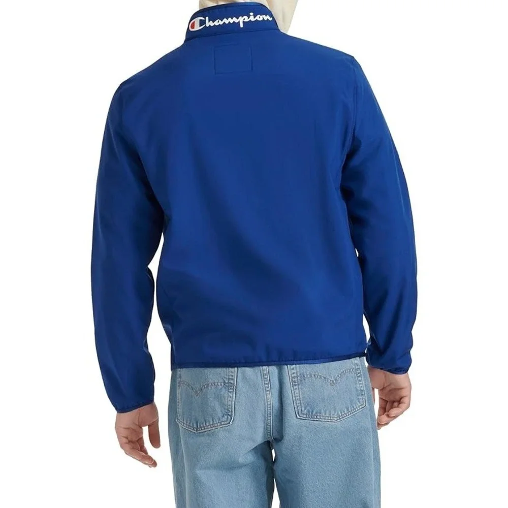 Champion Men's‎ Jacket Large Blue – Lightweight Soft Shell Active Outerwear
